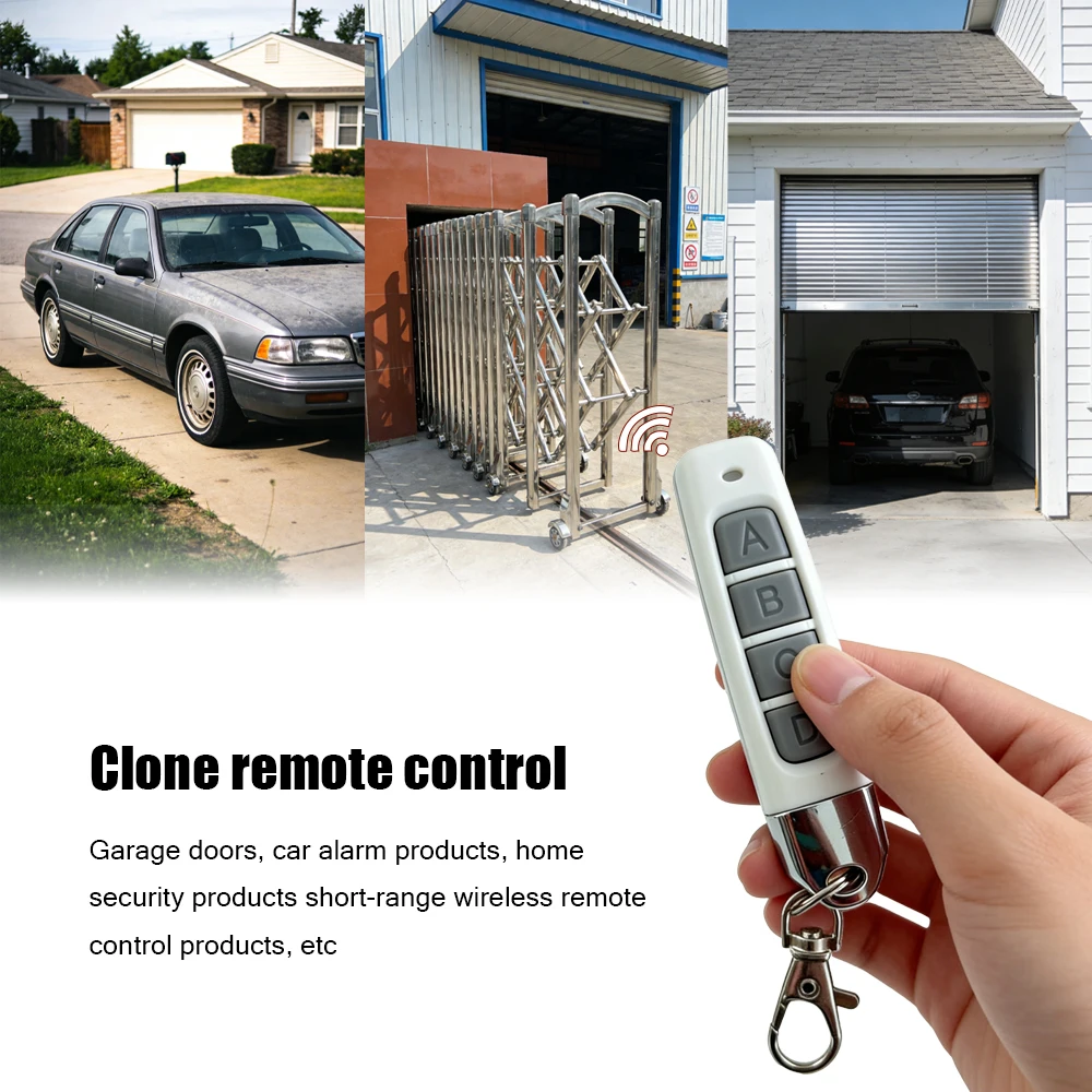ROGER H80 TX22 E80 TX54R E80 TX52R Garage Door Gate Remote Control 433.92Mhz Fixed Code Electric Gate Remote ControlGate Opener
ROGER H80 TX22 E80 TX54R E80 TX52R Garage Door Gate Remote Control 433.92Mhz Fixed Code Electric Gate Remote ControlGate Opener