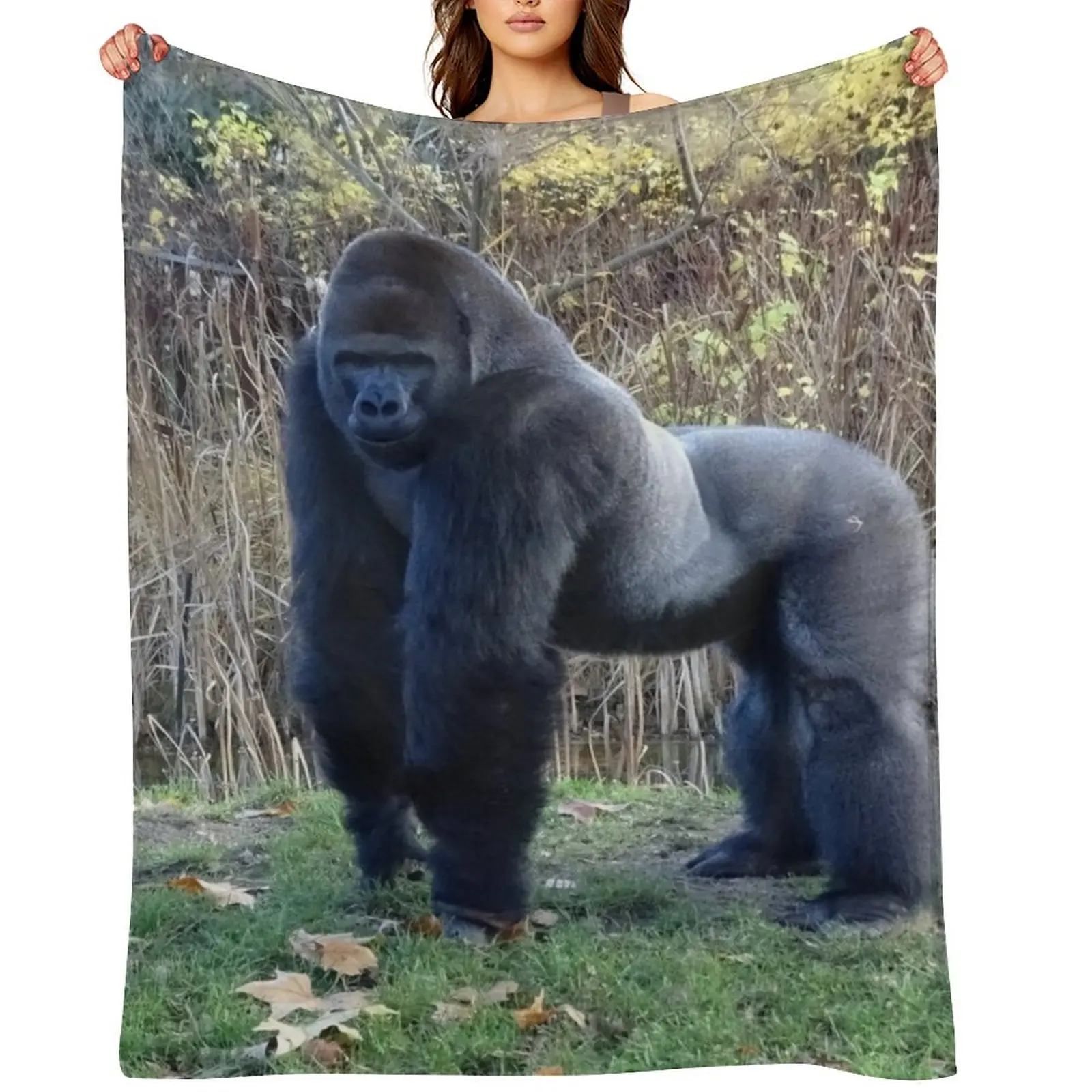Sexy Gorilla in the garden Throw Blanket Comforter Personalized Gift wednesday Weighted Blankets
Sexy Gorilla in the garden Throw Blanket Comforter Personalized Gift wednesday Weighted Blankets