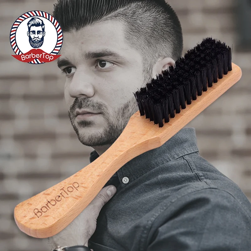 BarberTop Soft Hair Cleaning Brush with Wood Handle Retro Neck Duster for Hairdressing Salons Tool for Removing Broken Combs
BarberTop Soft Hair Cleaning Brush with Wood Handle Retro Neck Duster for Hairdressing Salons Tool for Removing Broken Combs