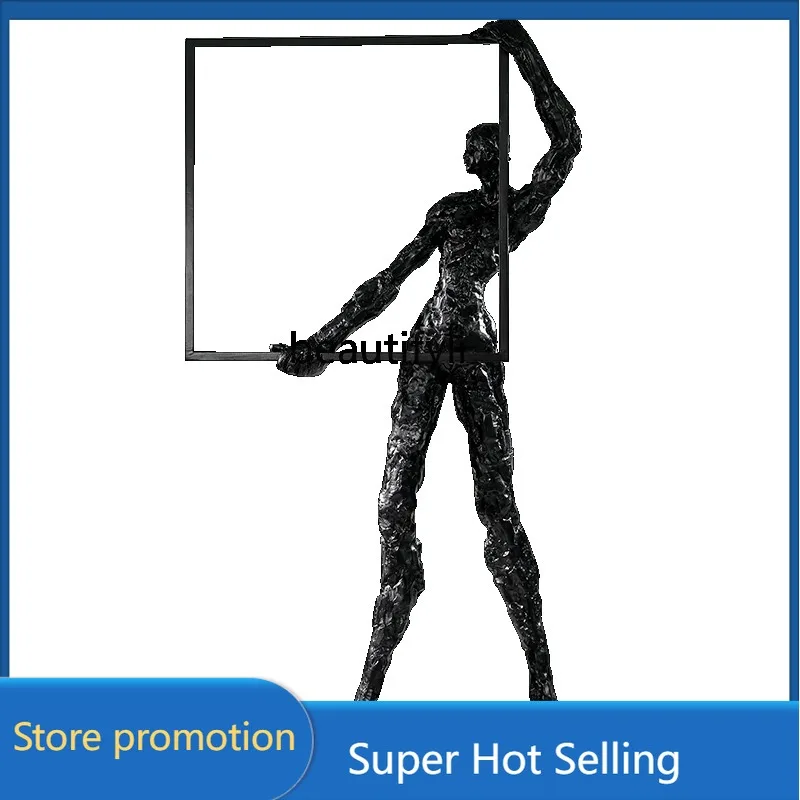 Abstract figure FRP sculpture Sales office Large floor-to-ceiling hotel lobby ornament Modern art 3001
Abstract figure FRP sculpture Sales office Large floor-to-ceiling hotel lobby ornament Modern art 3001