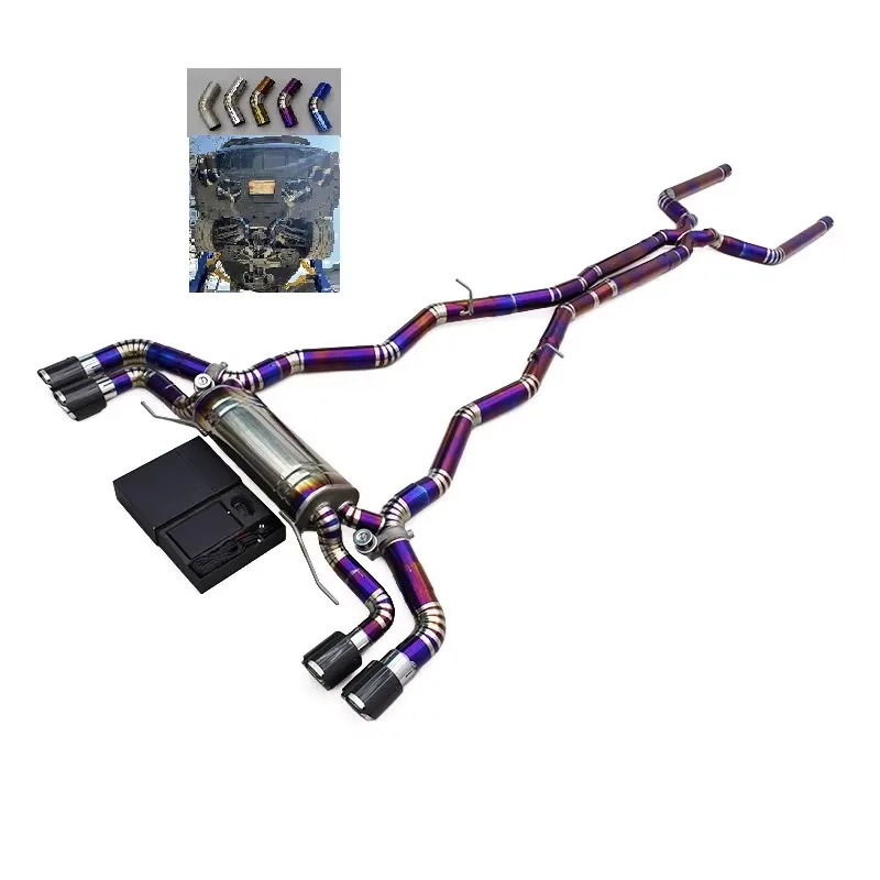 Custom Lightweight Titanium Valved Exhaust System For BMW M5 F90 4.4T 2018-2023 Catback Muffler With Dynamic Sound Control
Custom Lightweight Titanium Valved Exhaust System For BMW M5 F90 4.4T 2018-2023 Catback Muffler With Dynamic Sound Control