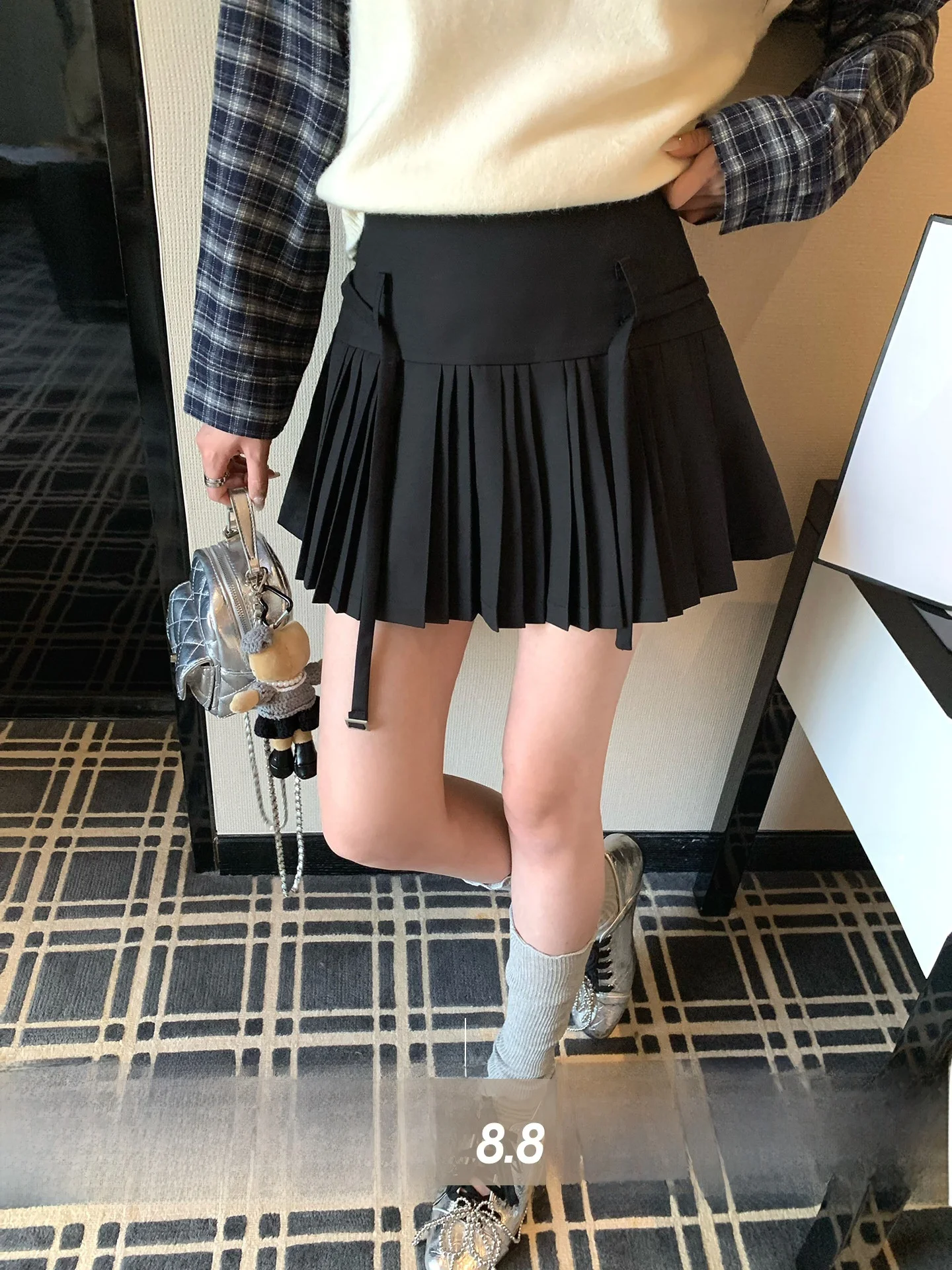 High Waist Pleated Skirt Women's Spring New Style A-Line Skirt Casual Anti-Static with Girl's Skirt High Intellig...
High Waist Pleated Skirt Women's Spring New Style A-Line Skirt Casual Anti-Static with Girl's Skirt High Intellig...
