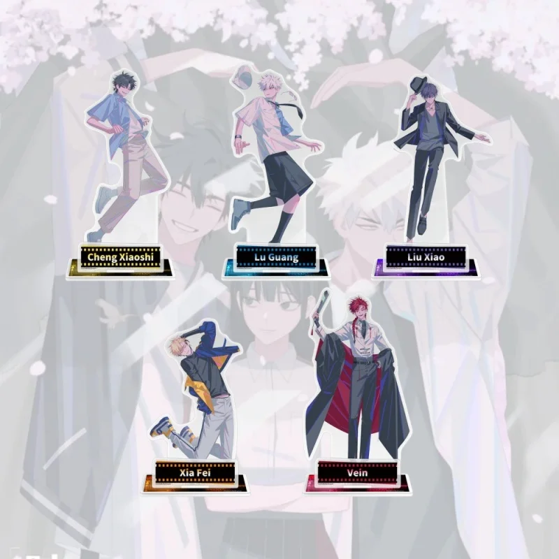 15cm Anime Link Click Acrylic Stand Figure Charles Lucas Jo Standing Model Desktop Decoration Cheng Xiaoshi & Lu Guang keychain
15cm Anime Link Click Acrylic Stand Figure Charles Lucas Jo Standing Model Desktop Decoration Cheng Xiaoshi & Lu Guang keychain