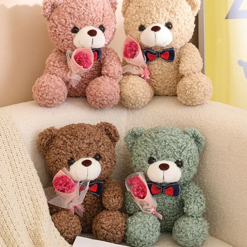 Cartoon Plush Toy Flower Bear Plush Doll Stuffed Animal Toy Throw Pillow Home Decoration Cute Kids Sleep Toy Plush Gift
Cartoon Plush Toy Flower Bear Plush Doll Stuffed Animal Toy Throw Pillow Home Decoration Cute Kids Sleep Toy Plush Gift