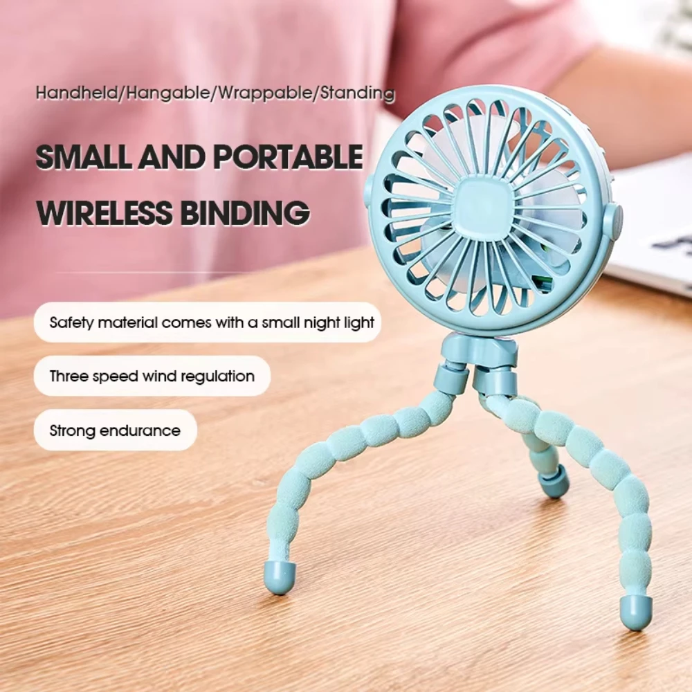 Low Noise Portable Baby Stroller Fan Oscillating Clip-on Mini Fan USB Battery Operated with Flexible Tripod for Pram Car Seat
Low Noise Portable Baby Stroller Fan Oscillating Clip-on Mini Fan USB Battery Operated with Flexible Tripod for Pram Car Seat