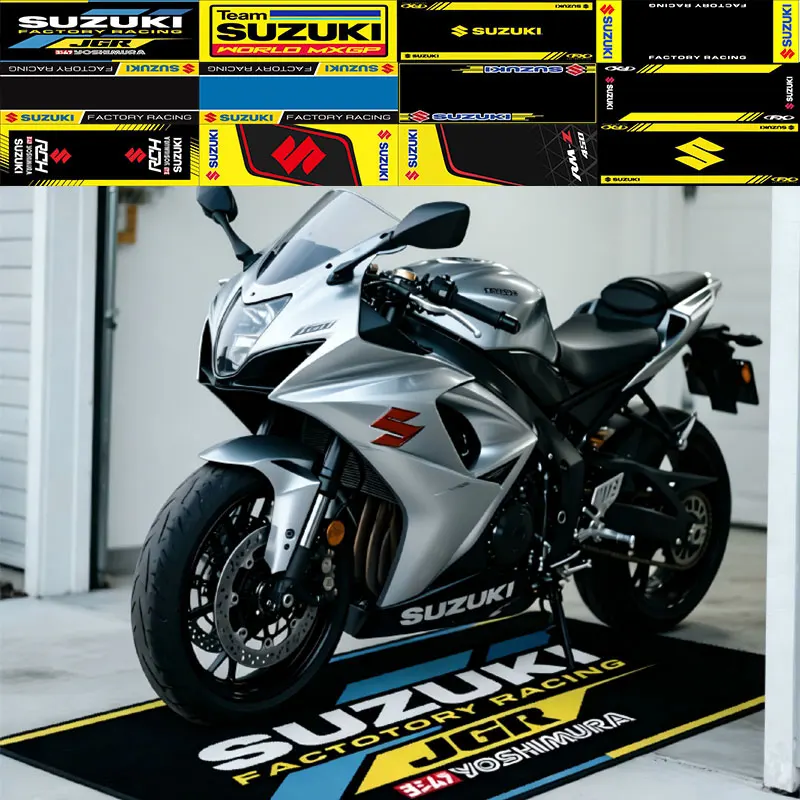 Suzuki Motorsports Carpet Garage Mat Racing Cool Motorcycle Display Electric Bike Mat Entrance Doormat Bedroom Home Decoration
Suzuki Motorsports Carpet Garage Mat Racing Cool Motorcycle Display Electric Bike Mat Entrance Doormat Bedroom Home Decoration