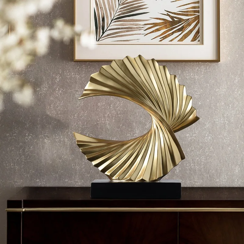 White/Gold Wave Resin Craft Sculpture - Abstract Art Home Decoration Statues, Bedroom, Living Room, and Study Desk Decoration
White/Gold Wave Resin Craft Sculpture - Abstract Art Home Decoration Statues, Bedroom, Living Room, and Study Desk Decoration