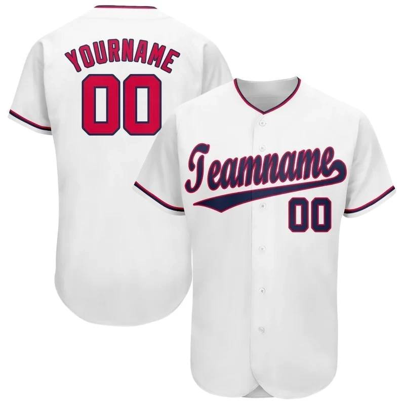 Navy White Custom Baseball Jersey Men and Women Section Shirt 3D Printed Shirt Casual Team Shirts Hip Hop Unisex Tops
Navy White Custom Baseball Jersey Men and Women Section Shirt 3D Printed Shirt Casual Team Shirts Hip Hop Unisex Tops