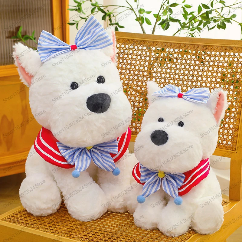 Kawaii West Highland Stuffed Doll Plush Toy Westie Dog with Bow Birthday Gift for Adults Kids Anime Lover Cute Stuffed Animal
Kawaii West Highland Stuffed Doll Plush Toy Westie Dog with Bow Birthday Gift for Adults Kids Anime Lover Cute Stuffed Animal