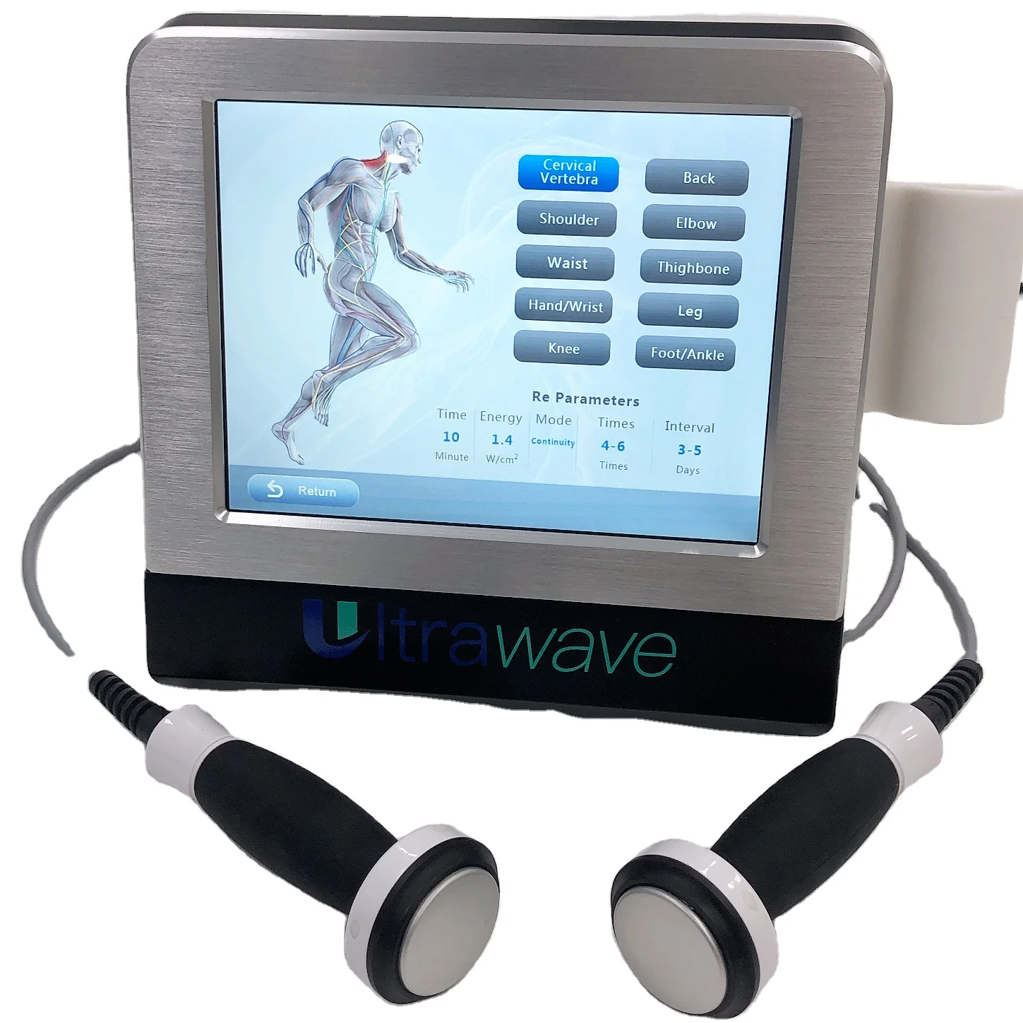Hot Ultrasonic wave physiotherapy ehabilitation equipment/ Pain Relief dual handle ultrawave physical therapy ultrasound machine
Hot Ultrasonic wave physiotherapy ehabilitation equipment/ Pain Relief dual handle ultrawave physical therapy ultrasound machine