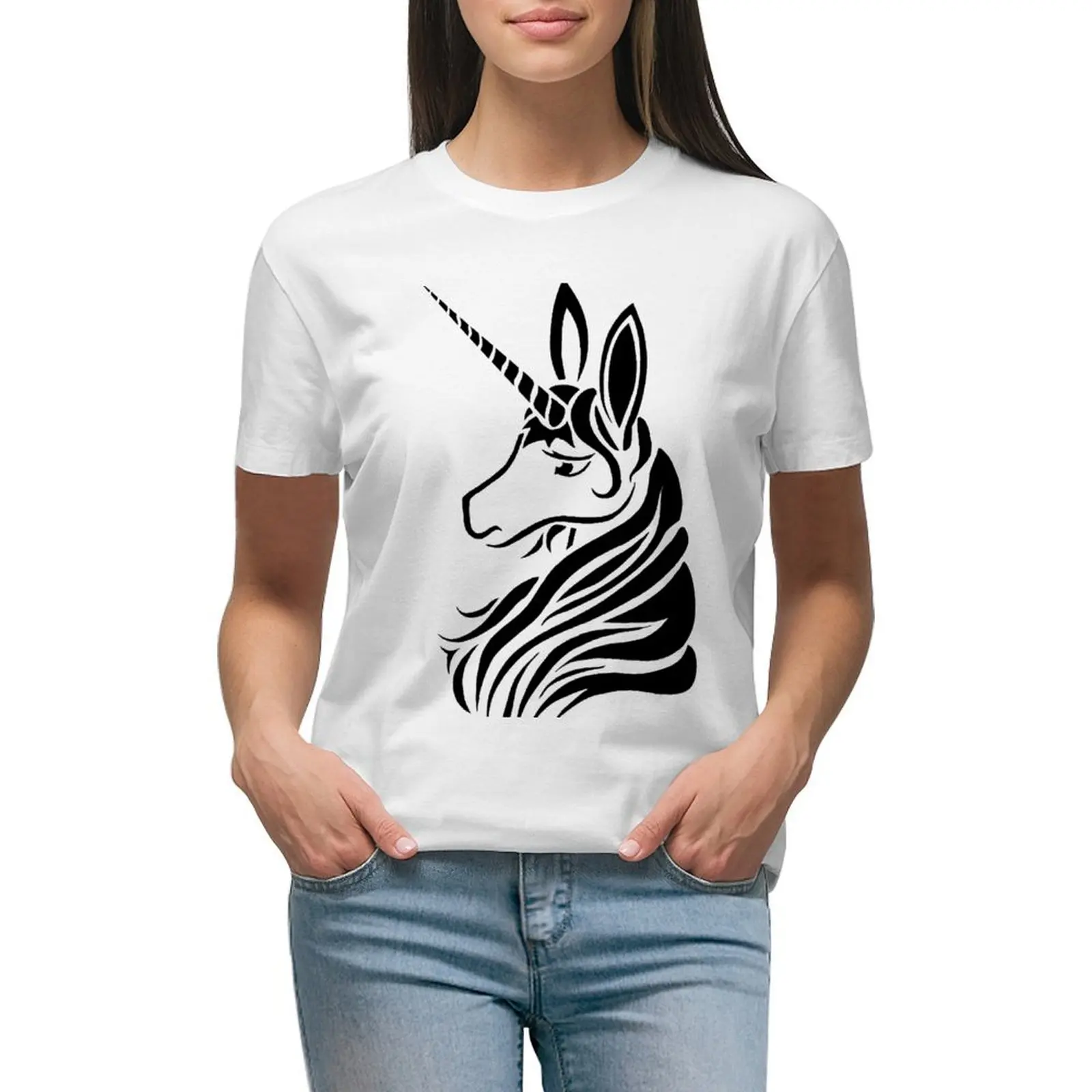 The Last Unicorn T-shirt korean fashion aesthetic clothes rock and roll t shirts for Women
The Last Unicorn T-shirt korean fashion aesthetic clothes rock and roll t shirts for Women