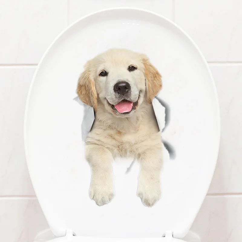 Cute Puppy Sticking Out Tongue Wall Stickers Bathroom Home Decoration Wallpaper Living Room Decor Mural Dog Toilet Sticker M249
Cute Puppy Sticking Out Tongue Wall Stickers Bathroom Home Decoration Wallpaper Living Room Decor Mural Dog Toilet Sticker M249