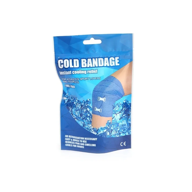 Self Adhesive Ice Bandage Instant Cooling Ice Tape Muscle Recovery Cooling and Compression Tape for Athletes and Adults
Self Adhesive Ice Bandage Instant Cooling Ice Tape Muscle Recovery Cooling and Compression Tape for Athletes and Adults
