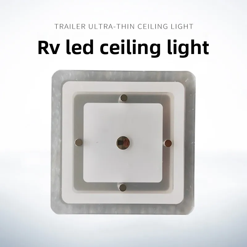 RV LED ceiling light, cabinet ceiling light, yacht modified car square ceiling light, special for interior
RV LED ceiling light, cabinet ceiling light, yacht modified car square ceiling light, special for interior