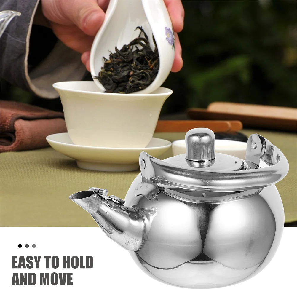 Thickened Stainless Steel Tea Kettle Large Mouth Non Slip Handle Electric Induction Stove Water Boiling Kettle for Home Kitchen
Thickened Stainless Steel Tea Kettle Large Mouth Non Slip Handle Electric Induction Stove Water Boiling Kettle for Home Kitchen