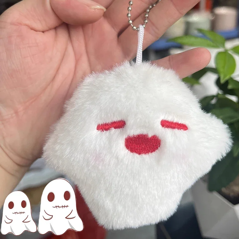 Kawaii Halloween Little Ghost Plush Keychains Game Genshin Impact Hutao Cosplay Key Chain Unisex Plush Doll Pendant Key Rings
Kawaii Halloween Little Ghost Plush Keychains Game Genshin Impact Hutao Cosplay Key Chain Unisex Plush Doll Pendant Key Rings