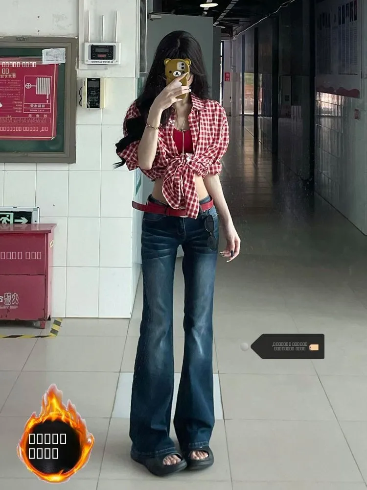 Джинсы женские с низкой посадкой, на подкладке, расклешенные, с прямыми штанинами, винтажные, синие, однотонные, для осени и зимы, новинка, сексуальные, в стиле «хит»
Джинсы женские с низкой посадкой, на подкладке, расклешенные, с прямыми штанинами, винтажные, синие, однотонные, для осени и зимы, новинка, сексуальные, в стиле «хит»