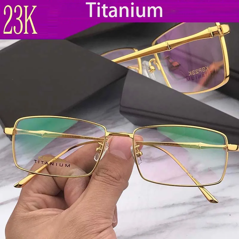Cubojue 24k Gold Titanium Ready Myopia Glasses Men High Quality Brand Eyeglasses Frame Male Anti Blue Light 0 -100 150 200 250
Cubojue 24k Gold Titanium Ready Myopia Glasses Men High Quality Brand Eyeglasses Frame Male Anti Blue Light 0 -100 150 200 250