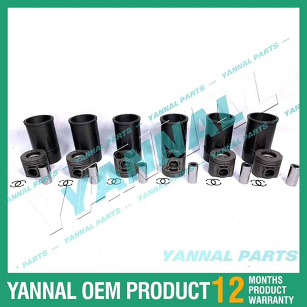 6x For Komatsu Overhaul Rebuild Kit 6D140 Engine Spare Parts
6x For Komatsu Overhaul Rebuild Kit 6D140 Engine Spare Parts