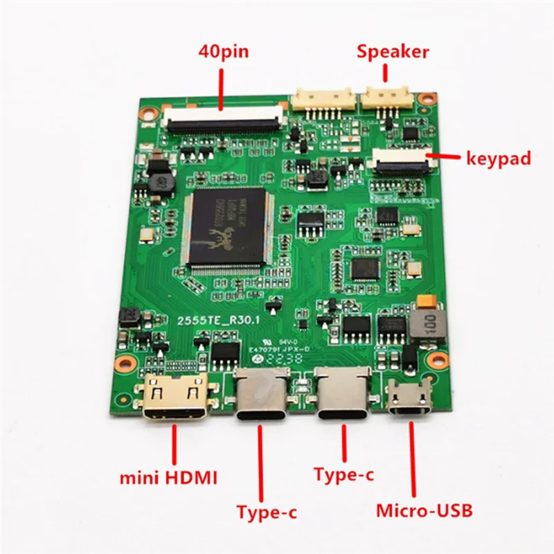 Professional Mini Portable Controller Board 60HZ EDP Driver Board 2560X1440 -Compatible Via Type-C Wire Communication Design
Professional Mini Portable Controller Board 60HZ EDP Driver Board 2560X1440 -Compatible Via Type-C Wire Communication Design