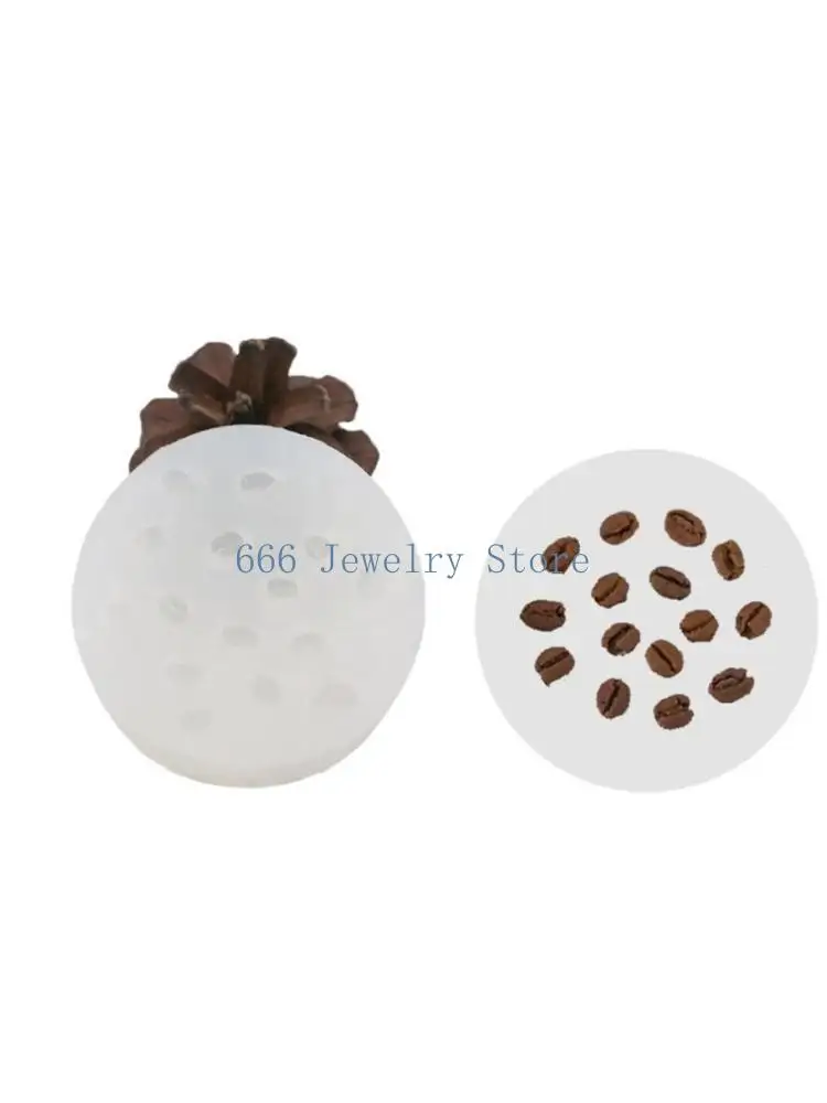 F2TD Универсальная силиконовая форма в форме кофейных зерен, форма для изготовления ювелирных изделий
F2TD Универсальная силиконовая форма в форме кофейных зерен, форма для изготовления ювелирных изделий