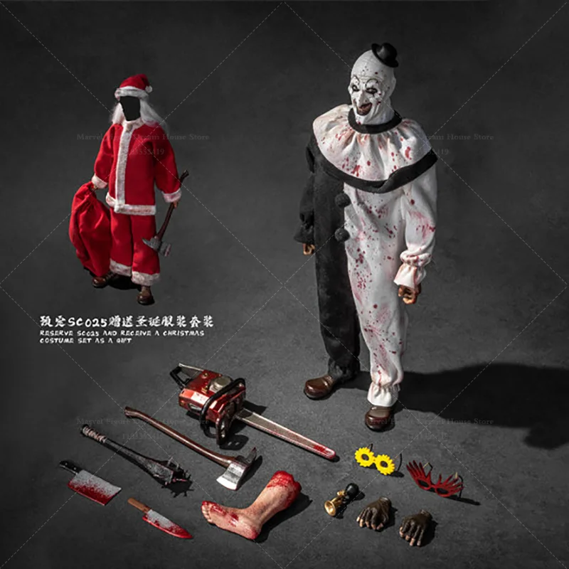 BIGDOG STUDIO 1/6 Scale The Clown Eerie and Sinister Twist Festive 12-inch Full Set Action Figure Male Soldier In Stock SC025
BIGDOG STUDIO 1/6 Scale The Clown Eerie and Sinister Twist Festive 12-inch Full Set Action Figure Male Soldier In Stock SC025