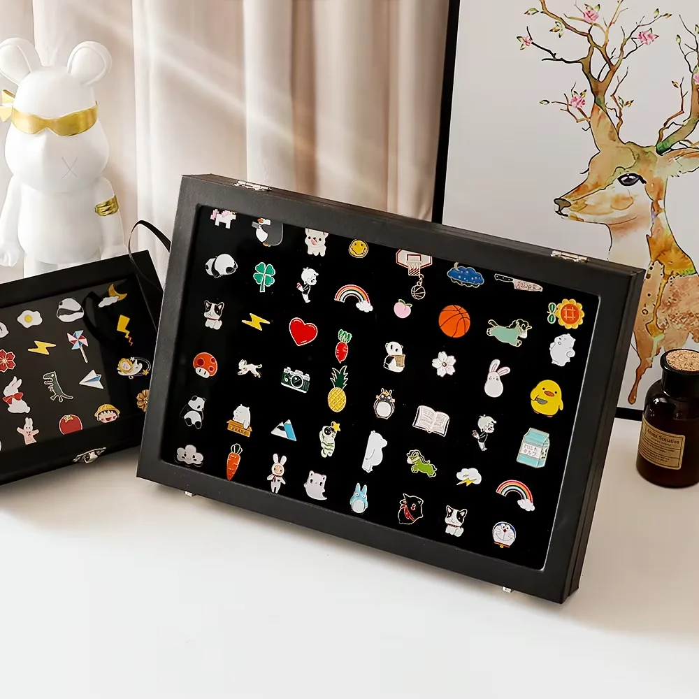 Anti-Oxidation Metal Pin Medal Display Frame Transparent Dustproof Collection Square Leather Badge Storage Display for Brooches
Anti-Oxidation Metal Pin Medal Display Frame Transparent Dustproof Collection Square Leather Badge Storage Display for Brooches