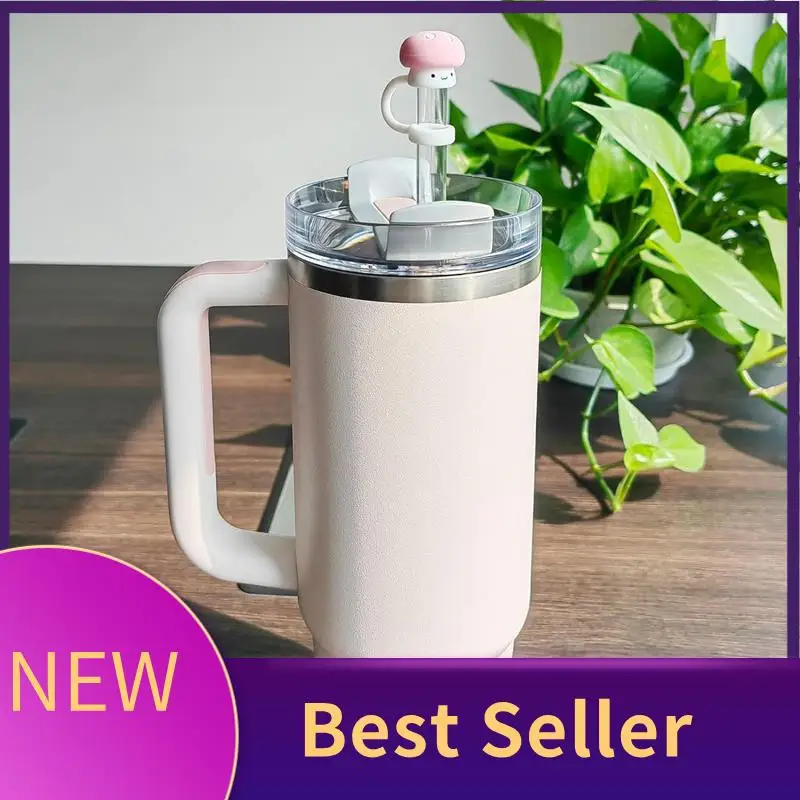 ABHI-4 Pack Silicone Straw Cover Cap For Stanley Cup Cute Mushroom Topper With Handle - Compatible With 30&40 Oz Tumbler Easy To
ABHI-4 Pack Silicone Straw Cover Cap For Stanley Cup Cute Mushroom Topper With Handle - Compatible With 30&40 Oz Tumbler Easy To