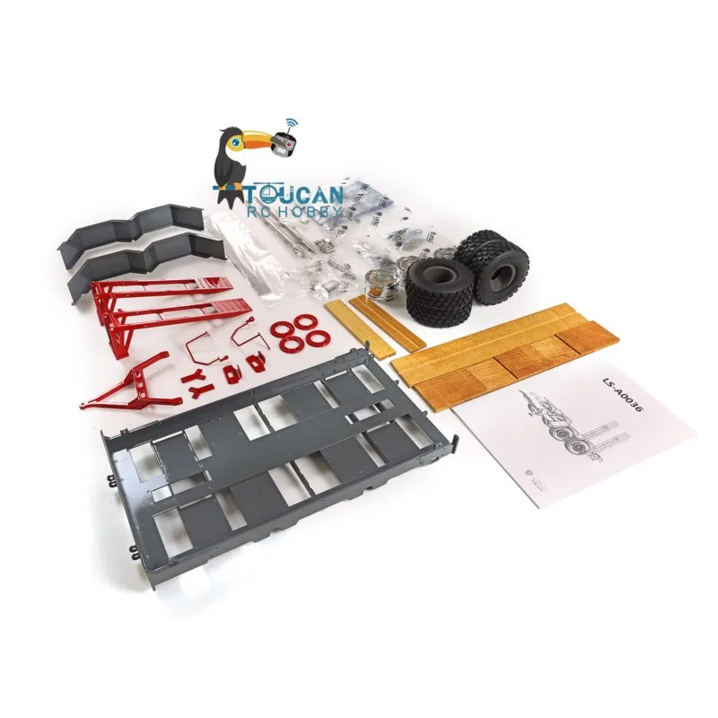 KIT/ RTR 1/14 LESU RC Metal Trailer Plate For RC Hydraulic Loader Skid Steer Radio Control Truck Cars DIY Model THZH1285
KIT/ RTR 1/14 LESU RC Metal Trailer Plate For RC Hydraulic Loader Skid Steer Radio Control Truck Cars DIY Model THZH1285