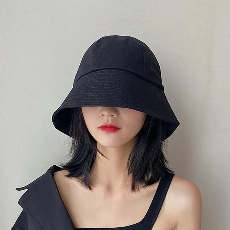 Fisherman's Hat Women's Summer Thin Black Sunscreen Hat Korean Version Versatile Japanese Bucket Hat Trendy Face Covering Sunsha
Fisherman's Hat Women's Summer Thin Black Sunscreen Hat Korean Version Versatile Japanese Bucket Hat Trendy Face Covering Sunsha