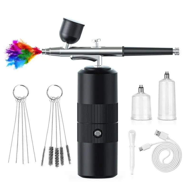 ABLG 1 Set Plastic Oxygen Injector Protable Airbrush For Nails Art Paint Air Compressor Nano Fog Mist Spray Manicure DIY Cake Sp
ABLG 1 Set Plastic Oxygen Injector Protable Airbrush For Nails Art Paint Air Compressor Nano Fog Mist Spray Manicure DIY Cake Sp