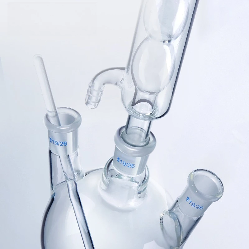 4 Neck Round Bottom Flask 100/150/250/500/1000/2000/5000ml Reaction Bottle Lab Glassware
4 Neck Round Bottom Flask 100/150/250/500/1000/2000/5000ml Reaction Bottle Lab Glassware