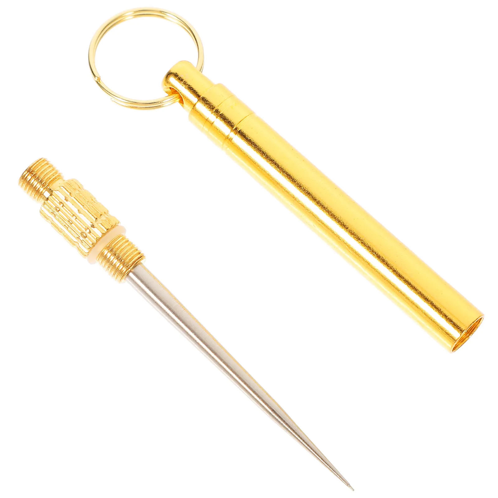 Five Pieces Metal Toothpicks Stainless Steel Brass Keychain Toothpick Set Portable Travel Outdoor Picnic Reusable Holder
Five Pieces Metal Toothpicks Stainless Steel Brass Keychain Toothpick Set Portable Travel Outdoor Picnic Reusable Holder