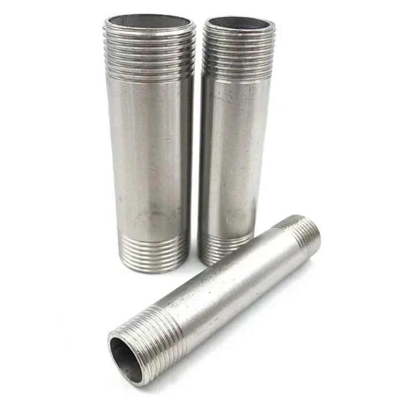 Length 100/150/200/300mm 1/4" 3/8" 1/2" 3/4"-2” BSP Male Thread Long Nipple 304 Stainless Steel Pipe Fitting Connector Adapter
Length 100/150/200/300mm 1/4" 3/8" 1/2" 3/4"-2” BSP Male Thread Long Nipple 304 Stainless Steel Pipe Fitting Connector Adapter