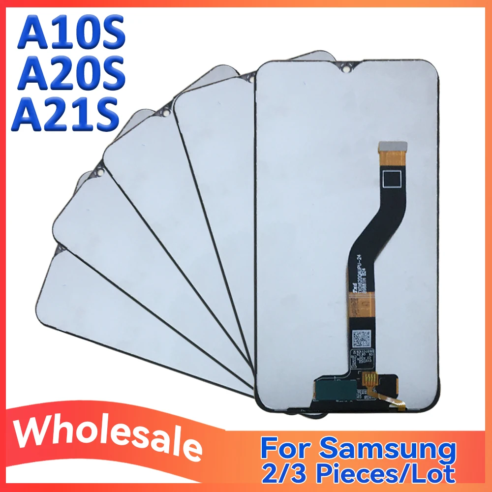 Wholesale Lot of 2/3 Pieces LCD Screen Assembly Touch Display Digitizer For Samsung A10S A20S A21S Mobile Phone Repair Parts
Wholesale Lot of 2/3 Pieces LCD Screen Assembly Touch Display Digitizer For Samsung A10S A20S A21S Mobile Phone Repair Parts
