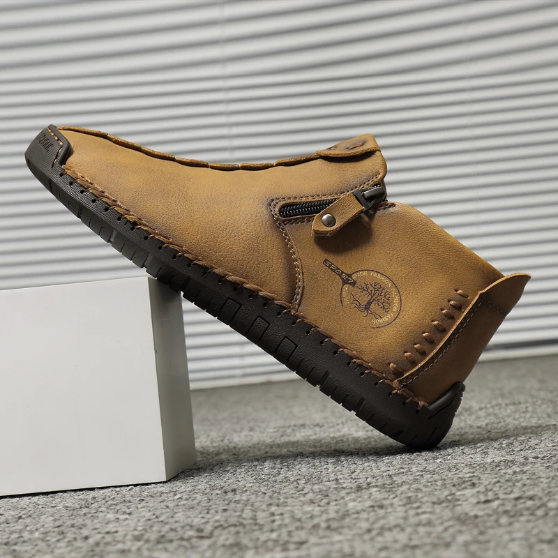 Men Autumn Trend Office Shoe Men Boots Handmade Casual Ankle Boots for Man Zipper Shoes for Male Hombres Botas Large Size
Men Autumn Trend Office Shoe Men Boots Handmade Casual Ankle Boots for Man Zipper Shoes for Male Hombres Botas Large Size