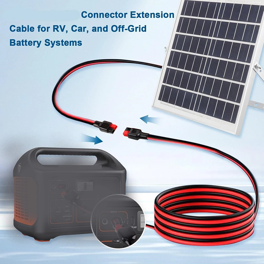 1pcs 30/60/100cm 30A For Anderson Style Extension Cord For Solar Panels RV Connector 10AWG Equipment Accessories
1pcs 30/60/100cm 30A For Anderson Style Extension Cord For Solar Panels RV Connector 10AWG Equipment Accessories