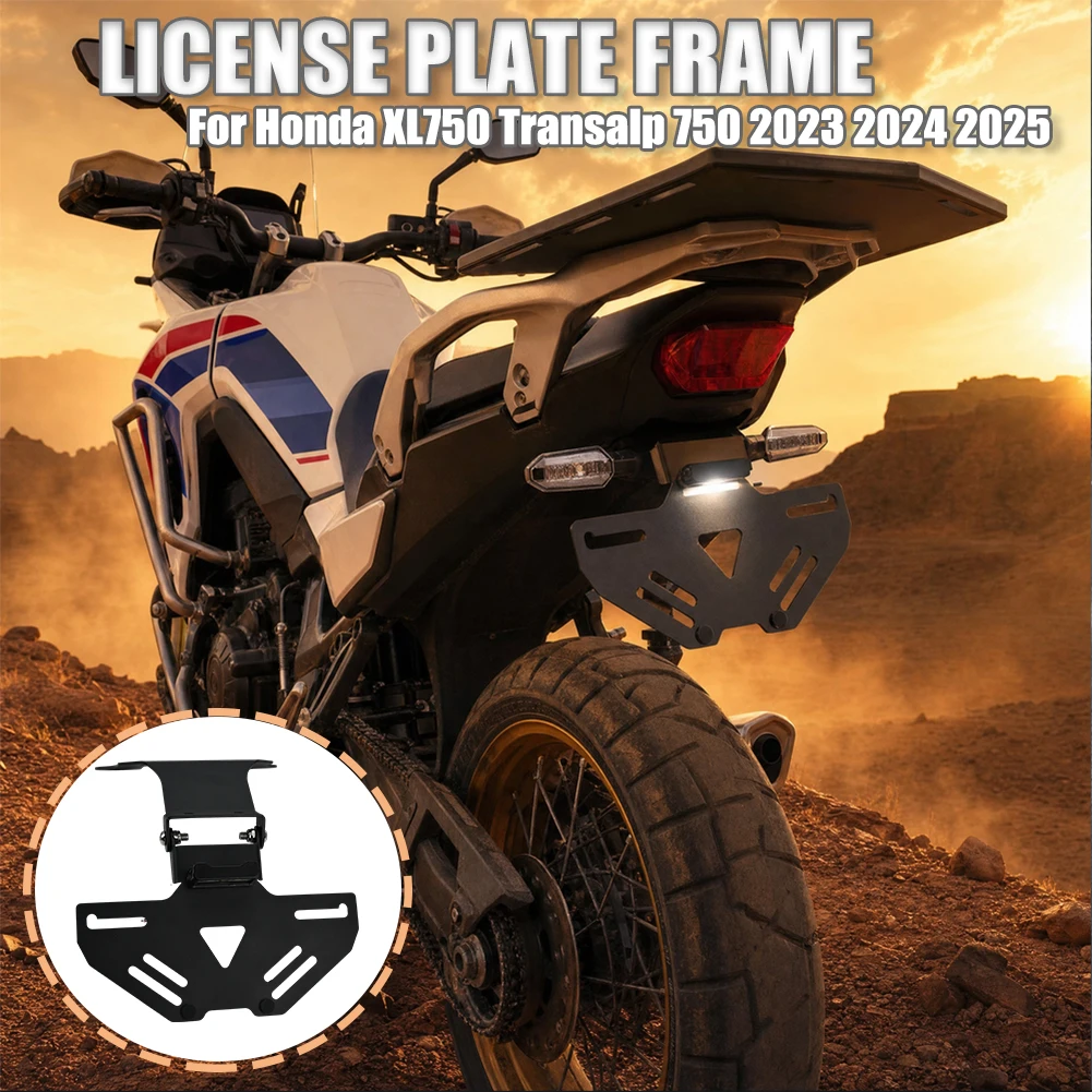 For Honda XL750 Transalp 750 2023 2024 2025 Motorcycle Accessories License Plate Holder Fender Eliminator Registration Bracket
For Honda XL750 Transalp 750 2023 2024 2025 Motorcycle Accessories License Plate Holder Fender Eliminator Registration Bracket