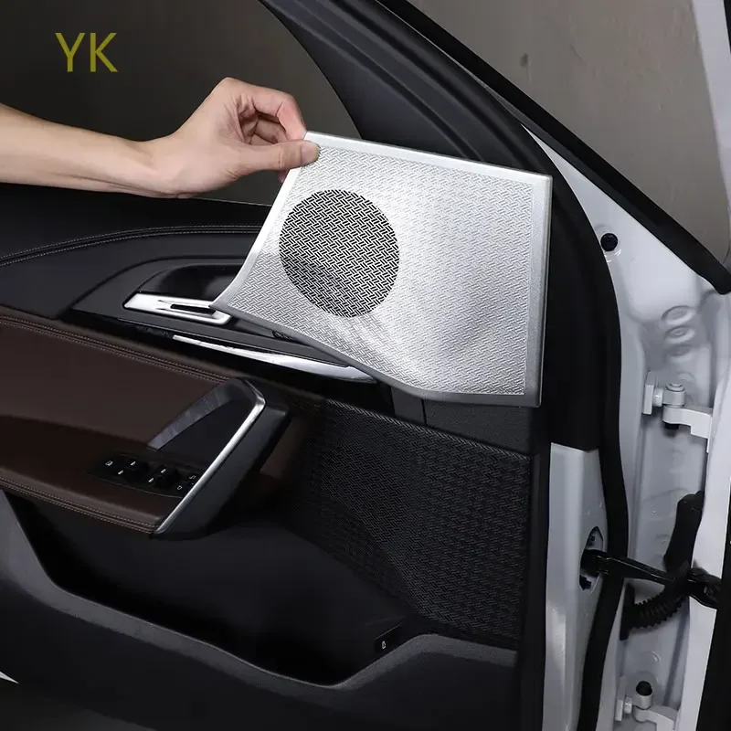 For BMW X1 IX1 U11 2023-2025 Stainless Steel Silver Car Door Speaker A-pillar Tweeter Panel Cover Trim Interior Car Accessories
For BMW X1 IX1 U11 2023-2025 Stainless Steel Silver Car Door Speaker A-pillar Tweeter Panel Cover Trim Interior Car Accessories