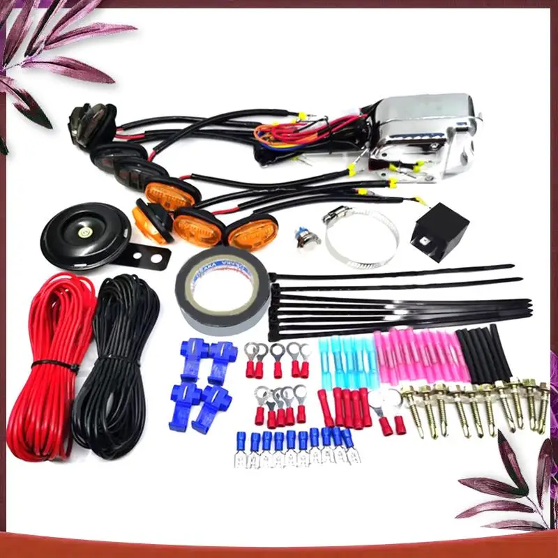 Durable Universal UTV 4X4 Turn Signal Horn Street Legal Kit Turn Signal Horn Conversion Kit For Polaris Ranger, General, RZR
Durable Universal UTV 4X4 Turn Signal Horn Street Legal Kit Turn Signal Horn Conversion Kit For Polaris Ranger, General, RZR