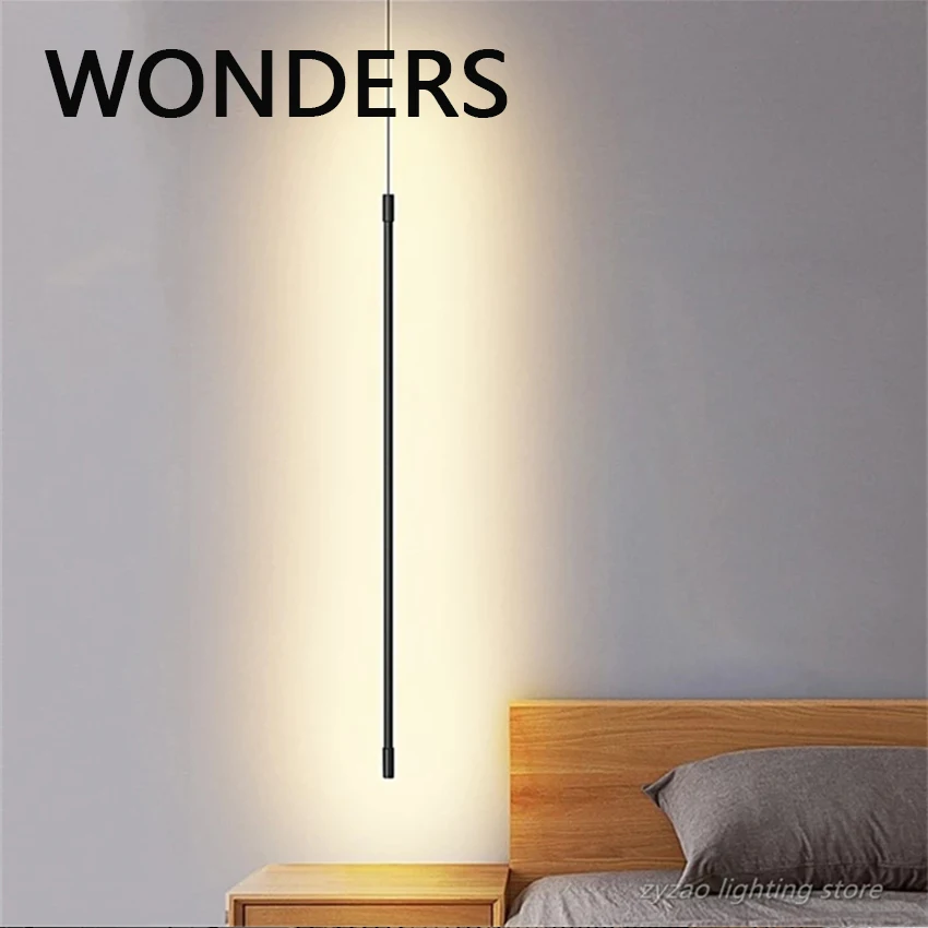 Long Strip Pendant Lamp Nordic Bedroom Bedside Pendant Lights Simple Aluminium Ambient Lighting Home Decors Hanging Lamps Lustre
Long Strip Pendant Lamp Nordic Bedroom Bedside Pendant Lights Simple Aluminium Ambient Lighting Home Decors Hanging Lamps Lustre