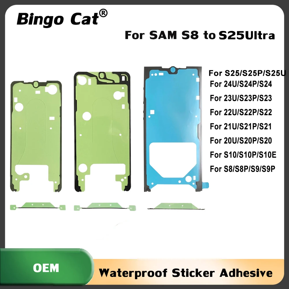 50pcs S24Ultra S928 Waterproof Sticker Adhesive For Samsung Galaxy S25 S23 S24 Ultra S20 S22 Pre-Cut Glue LCD Frame Screen Tape
50pcs S24Ultra S928 Waterproof Sticker Adhesive For Samsung Galaxy S25 S23 S24 Ultra S20 S22 Pre-Cut Glue LCD Frame Screen Tape