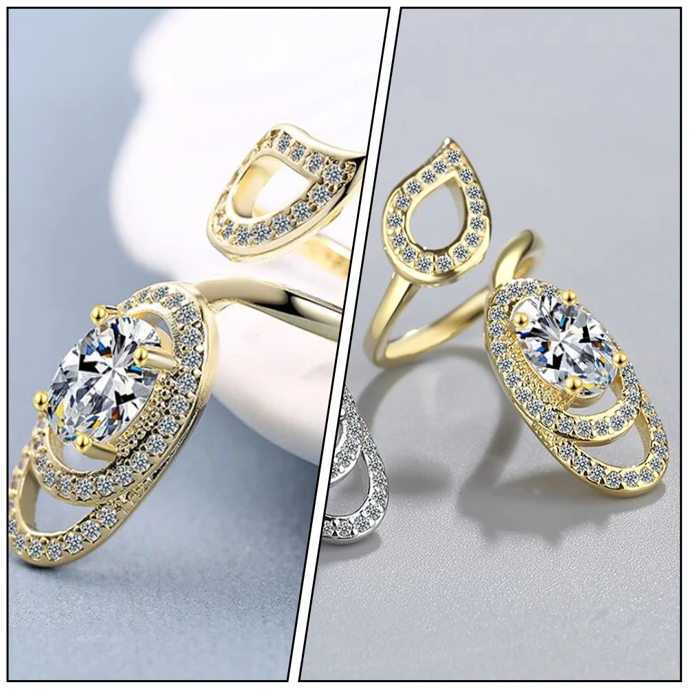 1Pc Comfortable Tentacle Open Fingernail Ring Women Nail Decorative Jewelry Rhinestone Hand Accessory
1Pc Comfortable Tentacle Open Fingernail Ring Women Nail Decorative Jewelry Rhinestone Hand Accessory