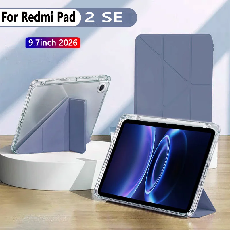 For Xiaomi Redmi Pad 2 SE 9.7 inch 2026 Case Magnetic 3+Y-Folding Flip Stand Smart Cover funda Redmi Pad 2 SE 9.7" Tablet Cover
For Xiaomi Redmi Pad 2 SE 9.7 inch 2026 Case Magnetic 3+Y-Folding Flip Stand Smart Cover funda Redmi Pad 2 SE 9.7" Tablet Cover