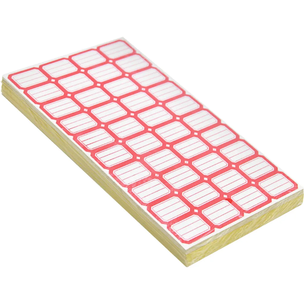 140 Sheets Waterproof Self-adhesive Label Stickers Office Supply Marking Portable Classified Tag Multi-function Bottle Work
140 Sheets Waterproof Self-adhesive Label Stickers Office Supply Marking Portable Classified Tag Multi-function Bottle Work