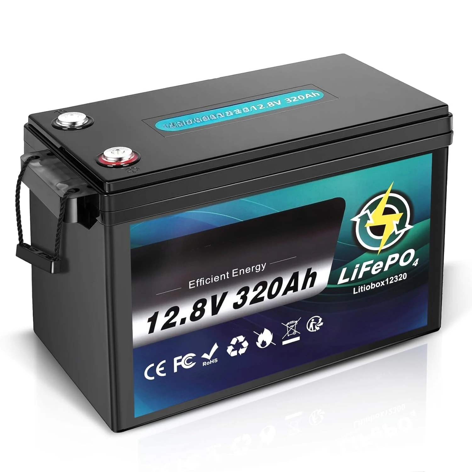 12V 320Ah Lithium LiFePO4 Battery Mini, 15000+ Deep Cycle Marine Battery with 200A BMS, Grade A Battery, IP65, Customized
12V 320Ah Lithium LiFePO4 Battery Mini, 15000+ Deep Cycle Marine Battery with 200A BMS, Grade A Battery, IP65, Customized