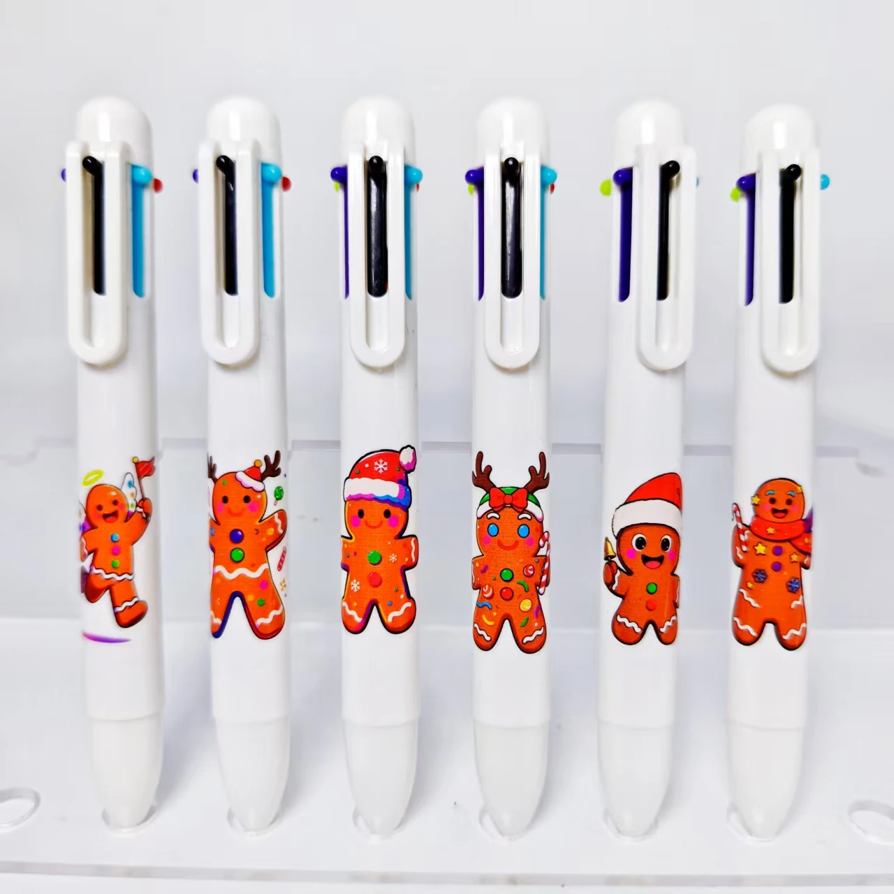 6 шт./11 шт., разноцветная шариковая ручка на тему пряникового человечка для записи рождественских пожеланий с ручкой пряничного человечка
6 шт./11 шт., разноцветная шариковая ручка на тему пряникового человечка для записи рождественских пожеланий с ручкой пряничного человечка