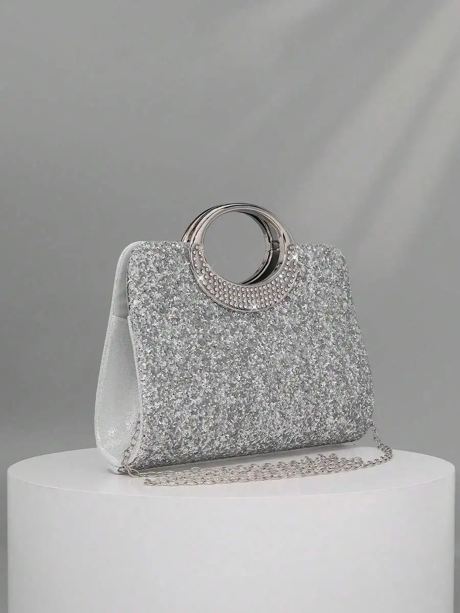 Womens Glitter Rhinestone Evening Clutch Bag For Party Wedding Prom
Womens Glitter Rhinestone Evening Clutch Bag For Party Wedding Prom