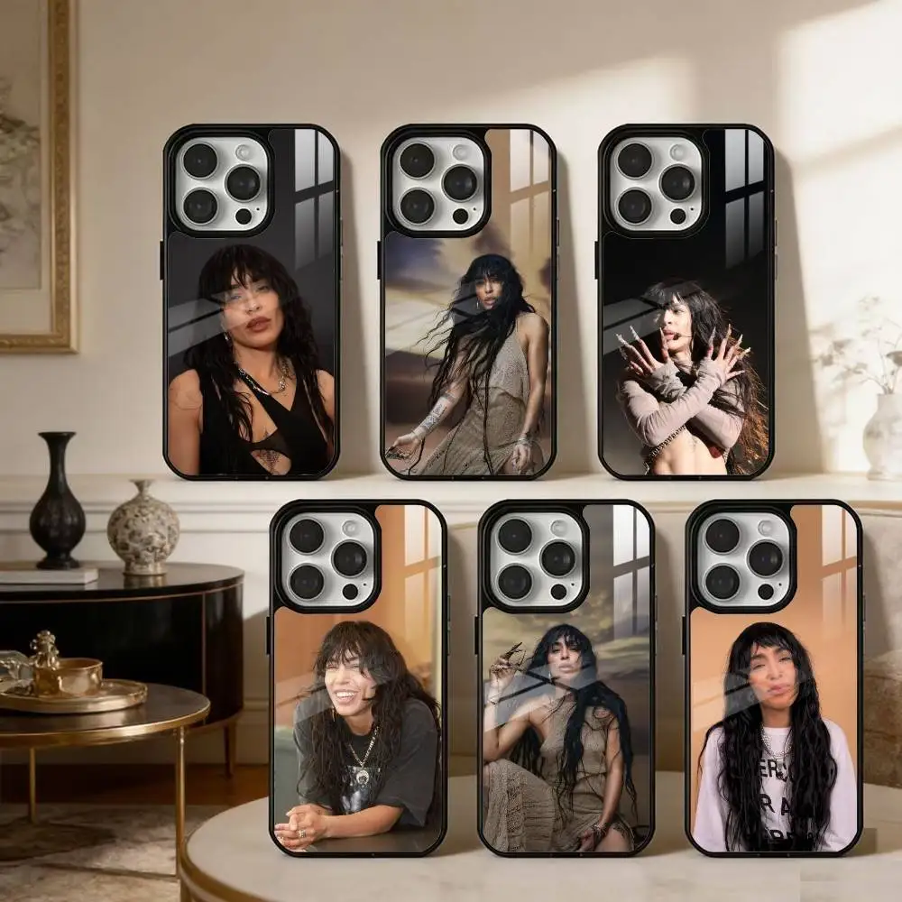 Singer L-Loreen Phone Case For iPhone 14,16,15,13,17,12,Plus,Pro,Max Magnetic For Magsafe Frosted Cover
Singer L-Loreen Phone Case For iPhone 14,16,15,13,17,12,Plus,Pro,Max Magnetic For Magsafe Frosted Cover