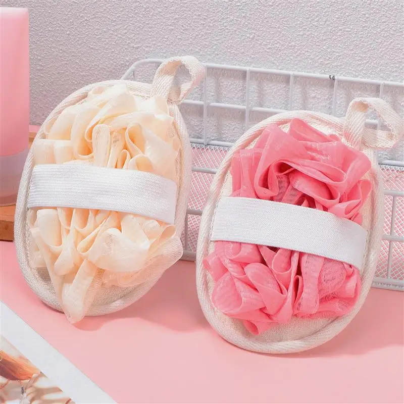 2pcs Exfoliating Loofah Scrubber Body Scrubber Double Sided Shower Loofah Body Wash Loofah Handheld Loofah Pad Shower Puffs
2pcs Exfoliating Loofah Scrubber Body Scrubber Double Sided Shower Loofah Body Wash Loofah Handheld Loofah Pad Shower Puffs